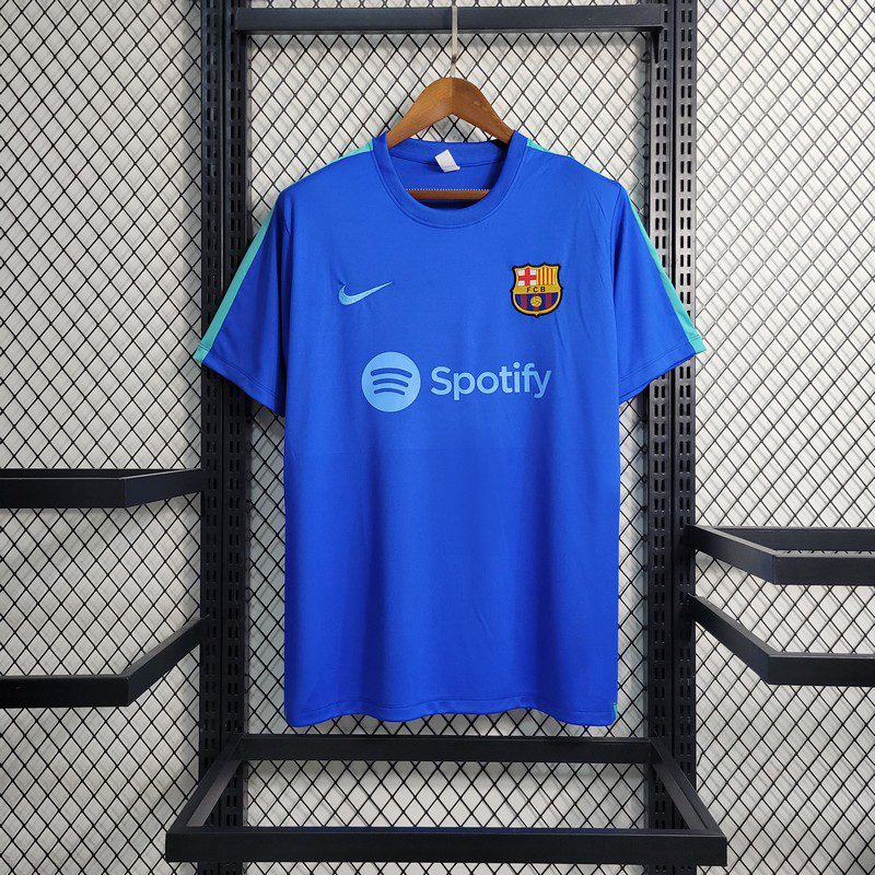 Barcelona 2023/24 Camisola de Pré-Jogo – Homem