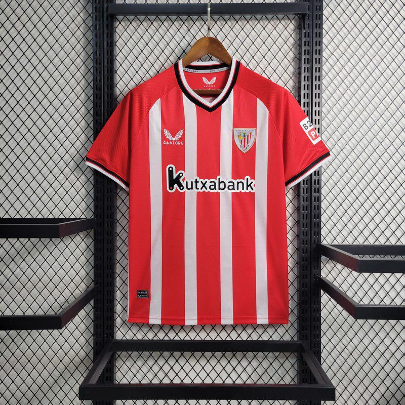 Athletic Bilbao 2023/24 Camisola Principal – Homem