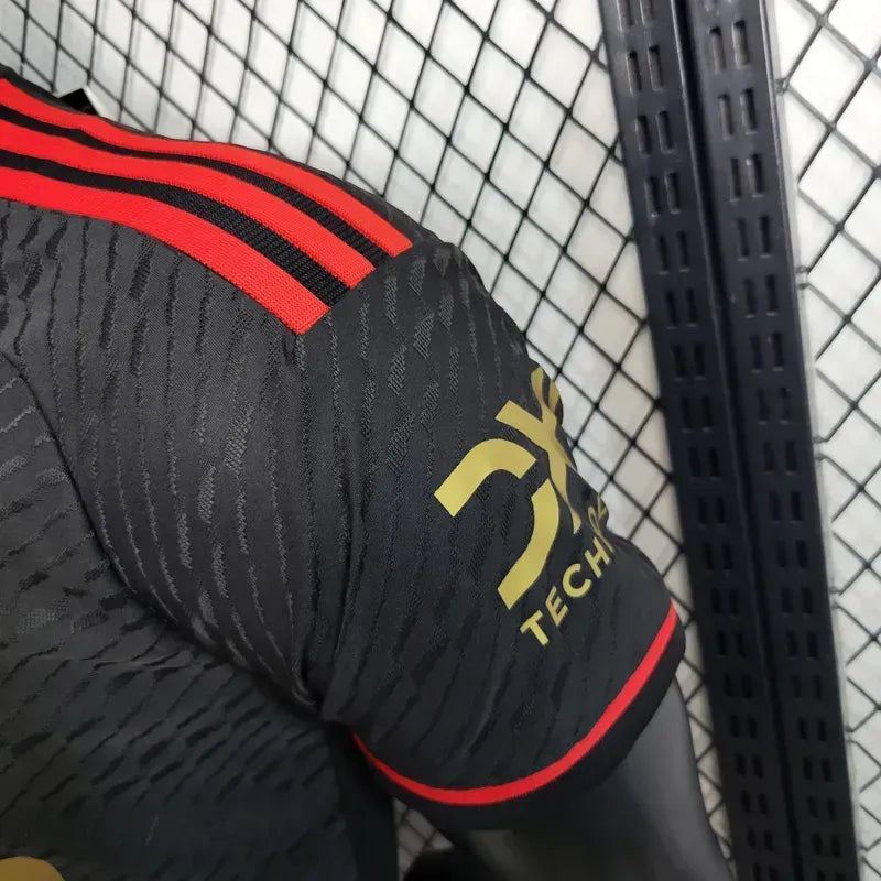 Manchester United 2023/24 Camisola Preta Versão Jogador – Homem