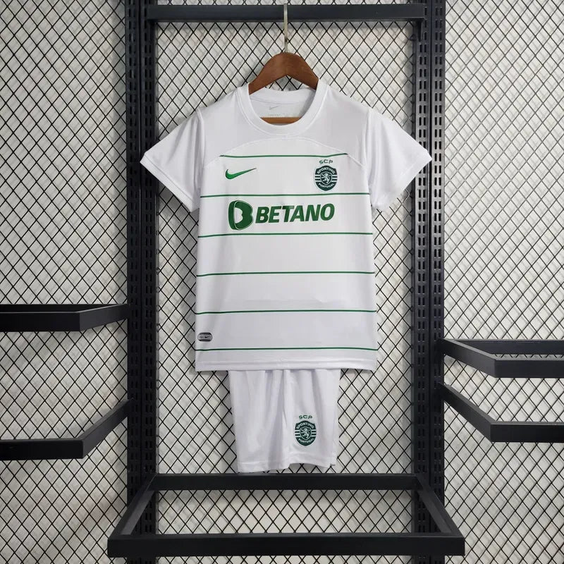 Sporting CP 2023/24 Conjunto Alternativo – Criança