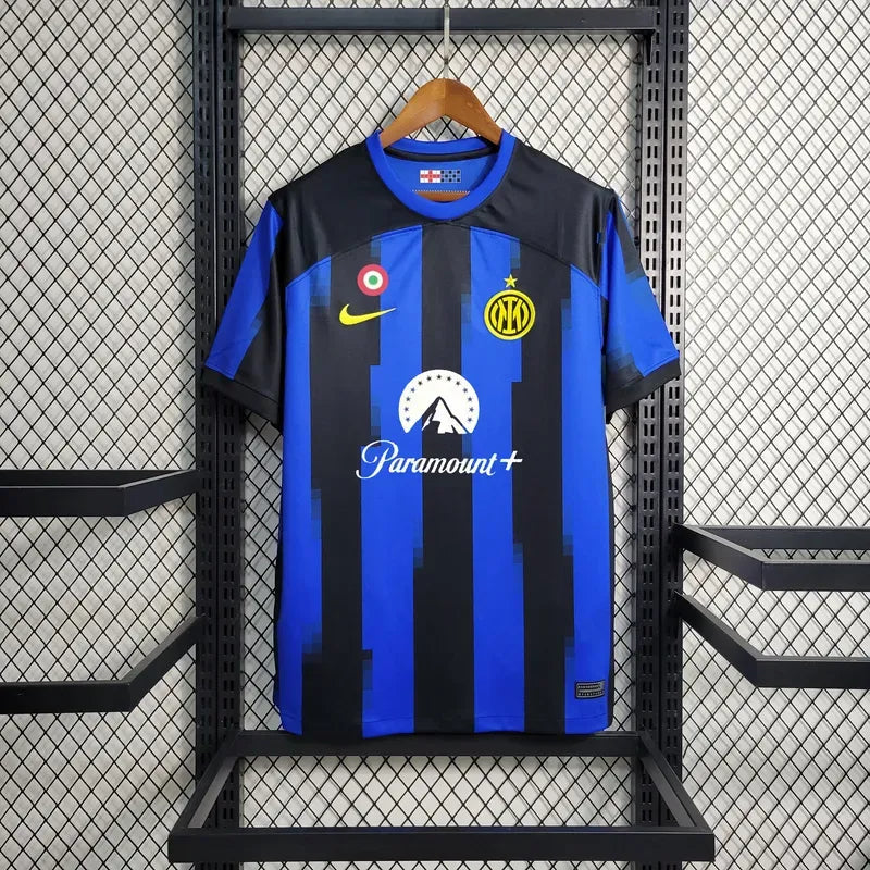 Inter de Milão 2023/24 Camisola Principal com AD – Homem