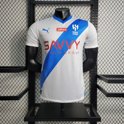 Al Hilal SC 2023/24 Camisola Alternativa Versão Jogador – Homem