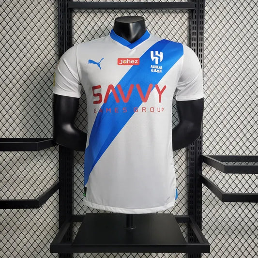 Al Hilal SC 2023/24 Camisola Alternativa Versão Jogador – Homem