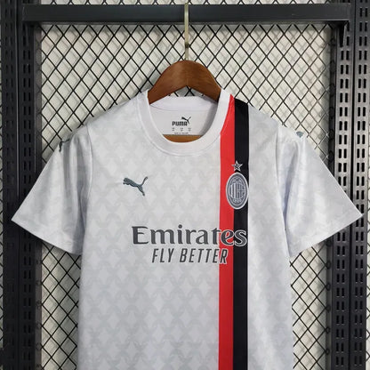 AC Milan 2023/24 Conjunto Alternativo – Criança