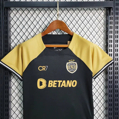 Sporting CP 2023/24 Conjunto Terceiro – Criança