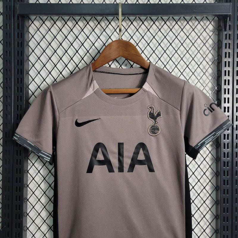 Tottenham Hotspur 2023/24 Conjunto Terceiro – Criança