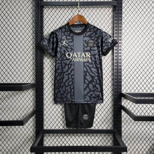 Paris Saint-Germain 2023/24 Conjunto Terceiro – Criança