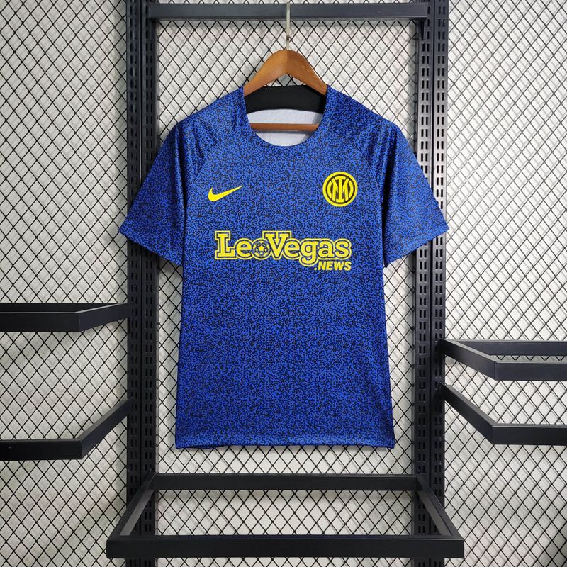 Inter de Milão 2023/24 Camisola de Pré-Jogo – Homem