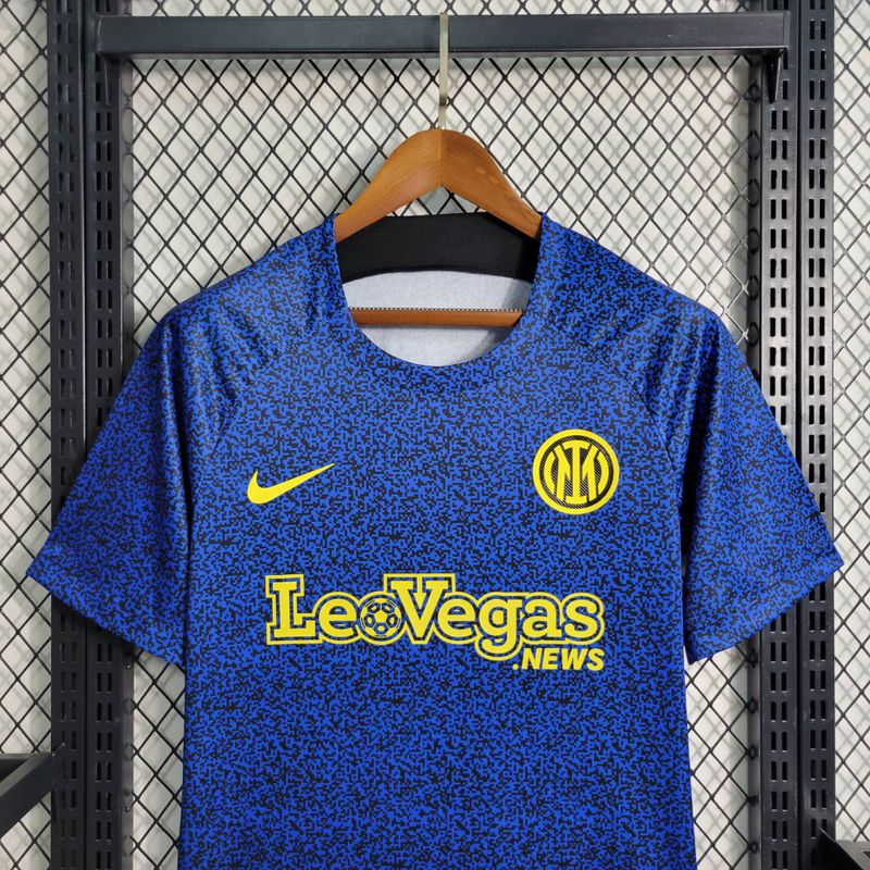 Inter de Milão 2023/24 Camisola de Pré-Jogo – Homem
