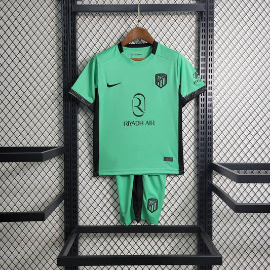 Atlético de Madrid 2023/24 Conjunto Terceiro – Criança