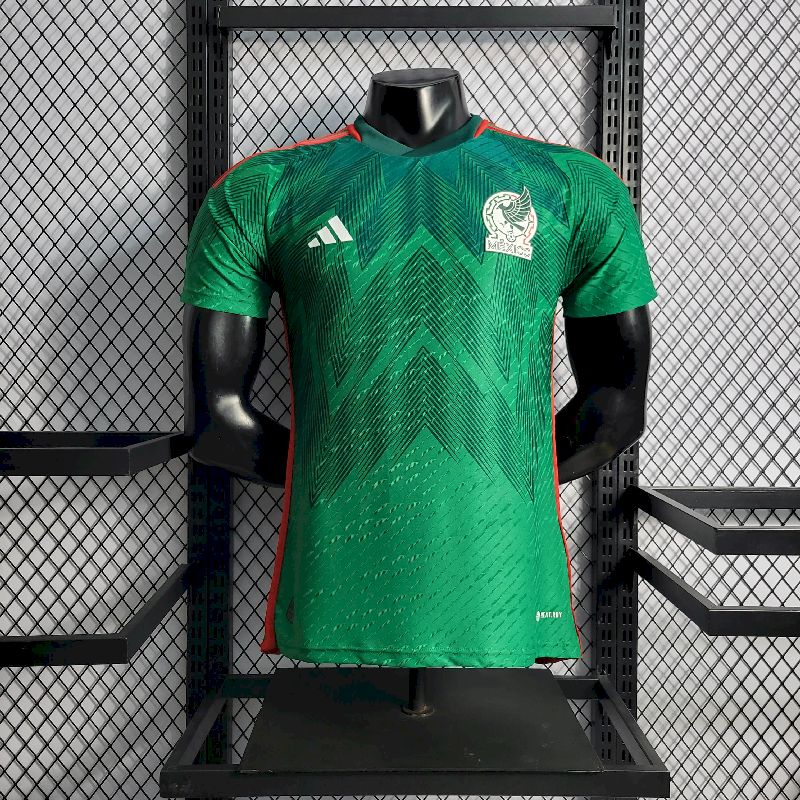 México 2022 Camisola Principal Mundial Versão Jogador – Homem