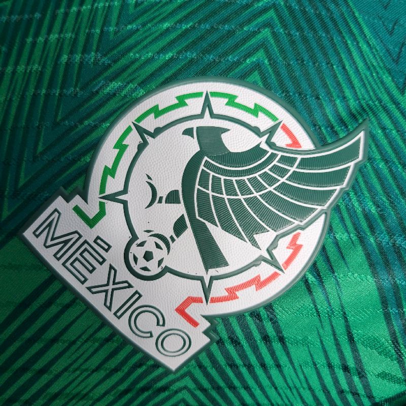 México 2022 Camisola Principal Mundial Versão Jogador – Homem