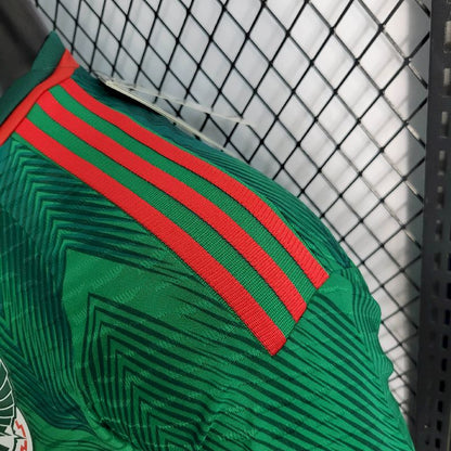México 2022 Camisola Principal Mundial Versão Jogador – Homem