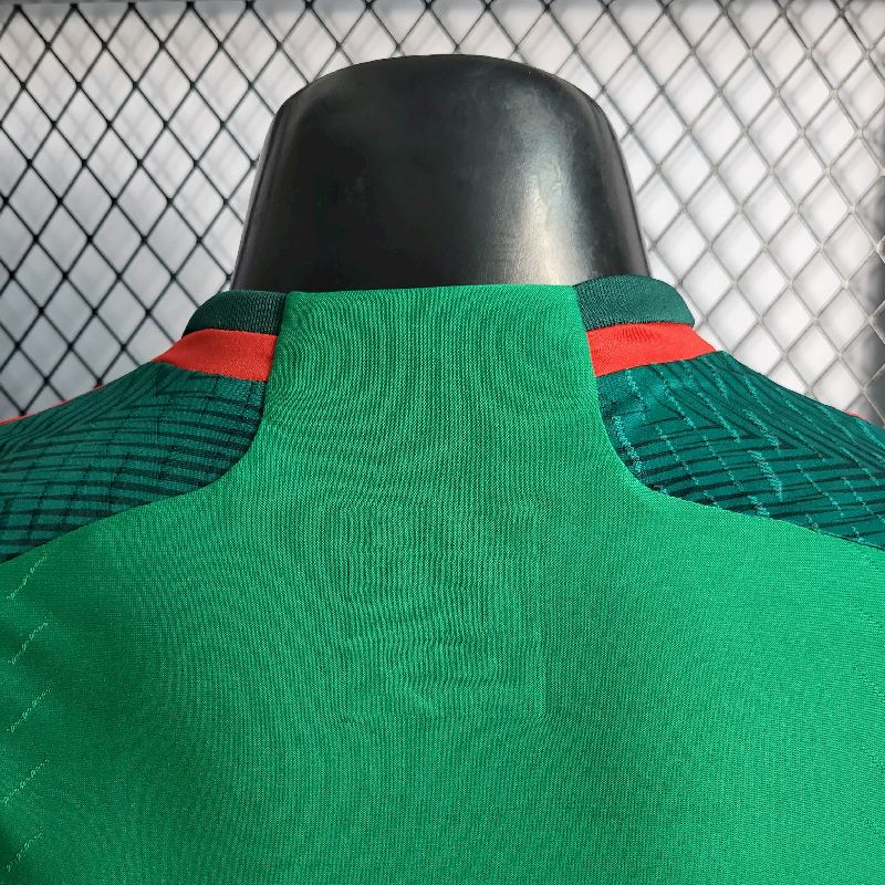 México 2022 Camisola Principal Mundial Versão Jogador – Homem