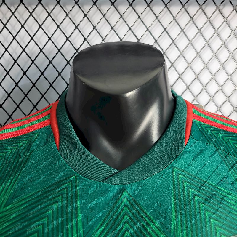 México 2022 Camisola Principal Mundial Versão Jogador – Homem