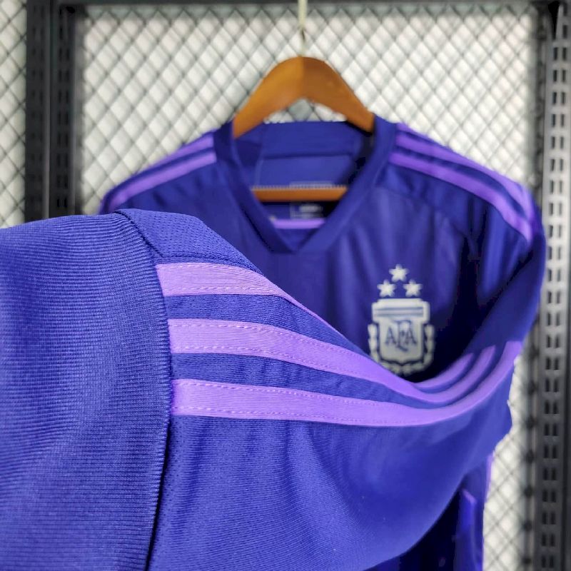 Argentina 2022/23 Camisola Alternativa 3-Stars de Manga Comprida – Homem