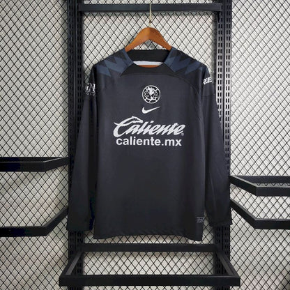 Club America 2023/24 Camisola de Pré-Jogo de Manga Comprida – Homem