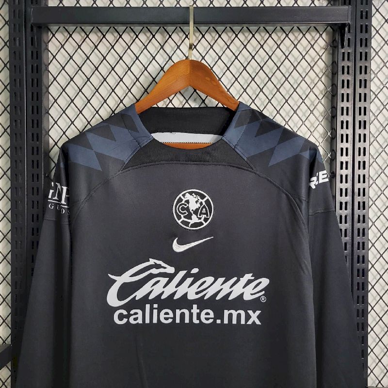 Club America 2023/24 Camisola de Pré-Jogo de Manga Comprida – Homem