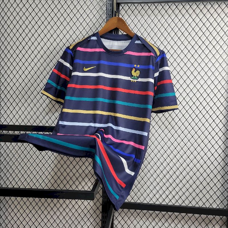 França 2024/25 Camisola de Pré-Jogo – Homem