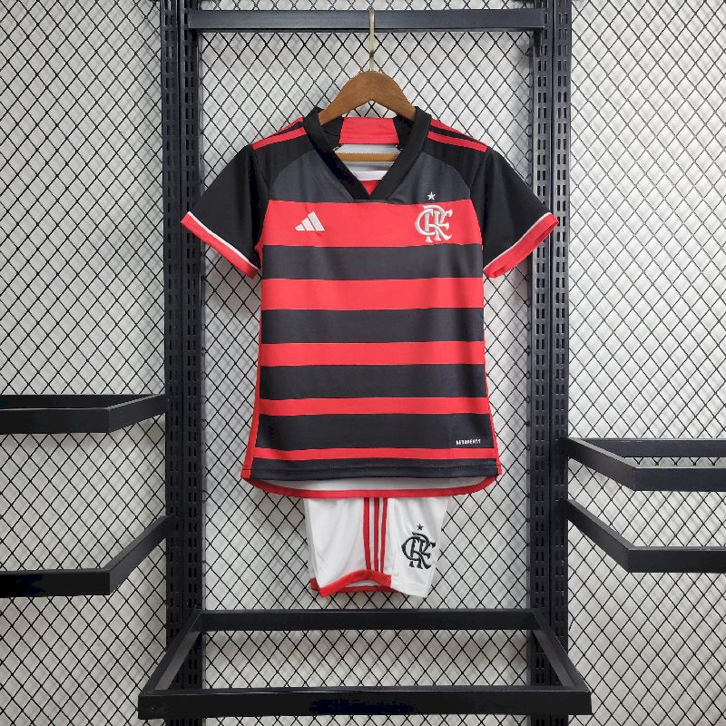 Flamengo 2024/25 Conjunto Principal – Criança