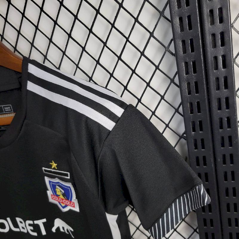 Colo Colo 2023/24 Conjunto Alternativo – Criança