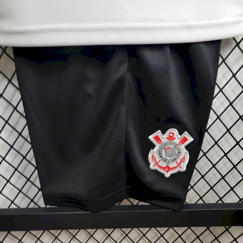 Corinthians 2024/25 Conjunto Principal – Criança