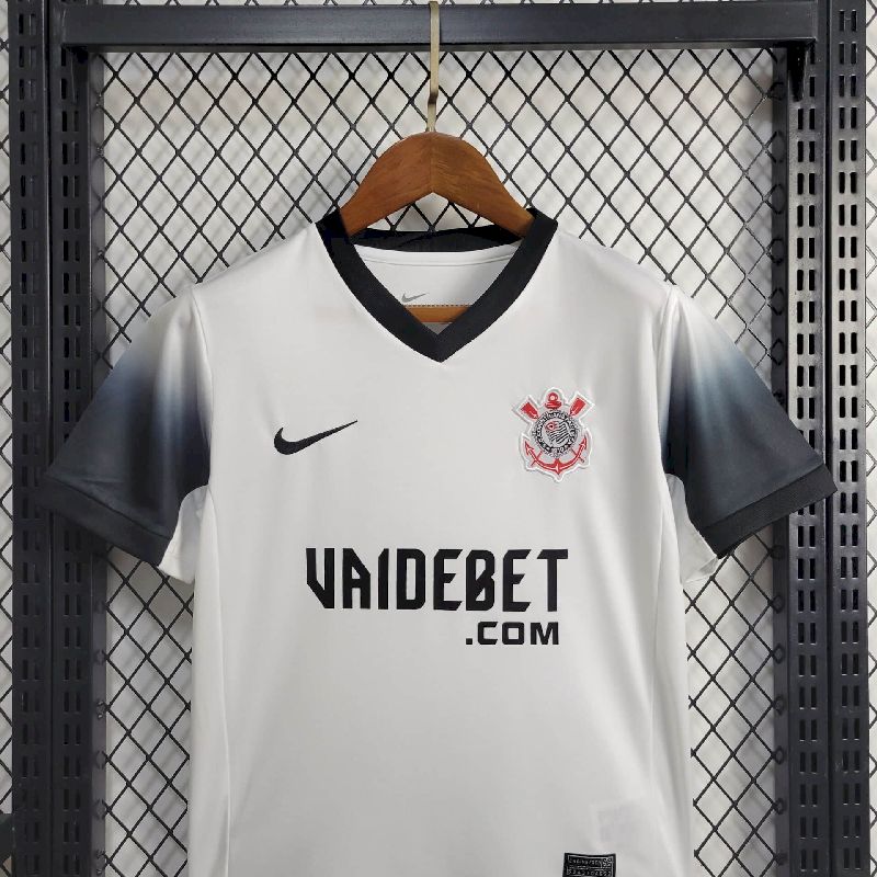 Corinthians 2024/25 Conjunto Principal – Criança