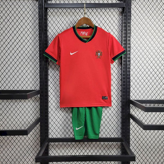 Portugal 2024/25 Conjunto Principal Euro – Criança