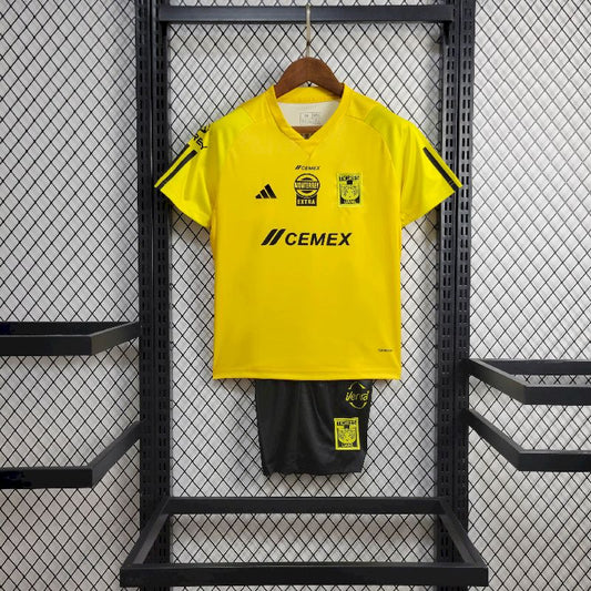 Tigres UANL 2023/24 Conjunto de Pré-Jogo – Criança