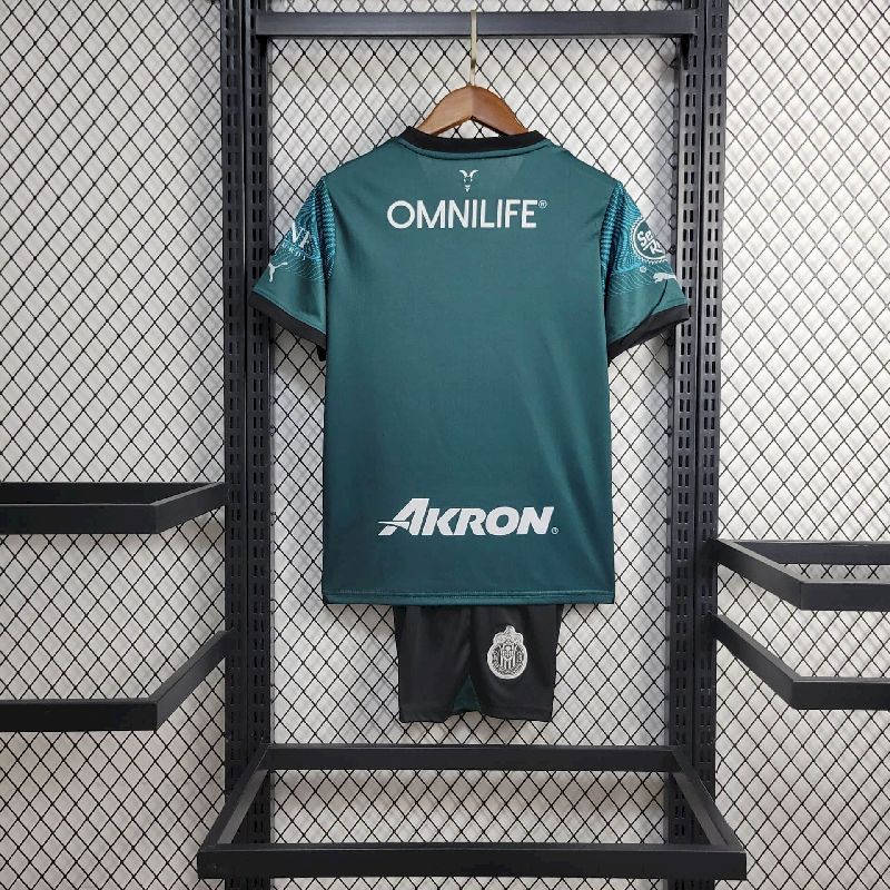 Chivas 2023/24 Conjunto Terceiro – Criança
