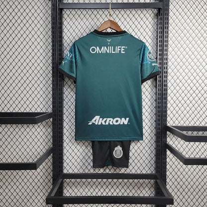 Chivas 2023/24 Conjunto Terceiro – Criança