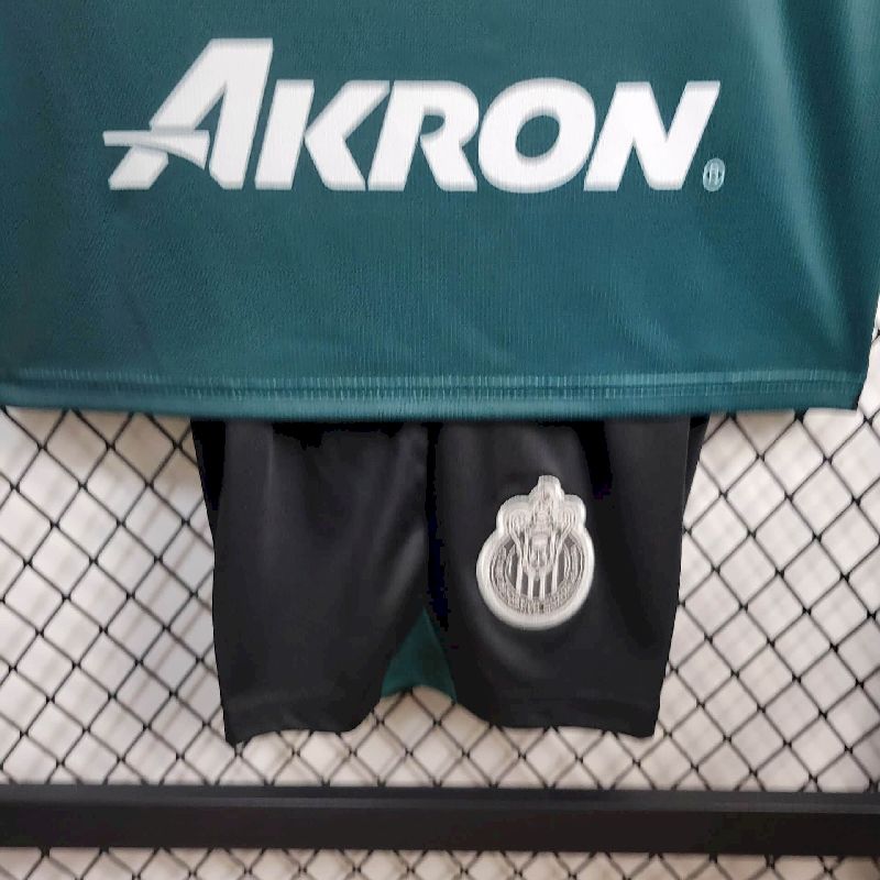 Chivas 2023/24 Conjunto Terceiro – Criança