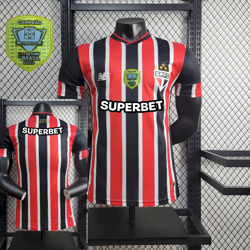 São Paulo 2024/25 Camisola Alternativa Versão Jogador – Homem