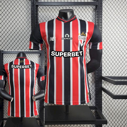 São Paulo 2024/25 Camisola Alternativa Versão Jogador – Homem
