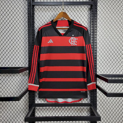 Flamengo 2024/25 Camisola Principal de Manga Comprida – Homem