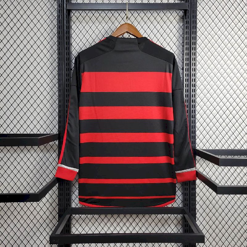 Flamengo 2024/25 Camisola Principal de Manga Comprida – Homem