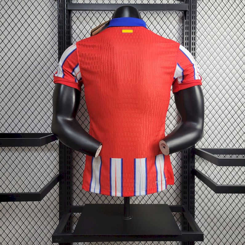 Atlético de Madrid 2024/25 Camisola Principal Versão Jogador – Homem