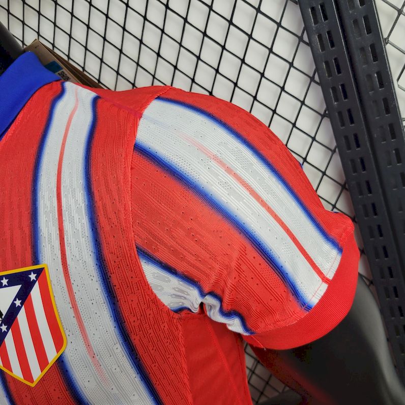Atlético de Madrid 2024/25 Camisola Principal Versão Jogador – Homem