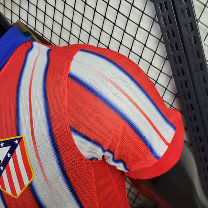 Atlético de Madrid 2024/25 Camisola Principal Versão Jogador – Homem