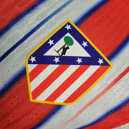 Atlético de Madrid 2024/25 Camisola Principal Versão Jogador – Homem