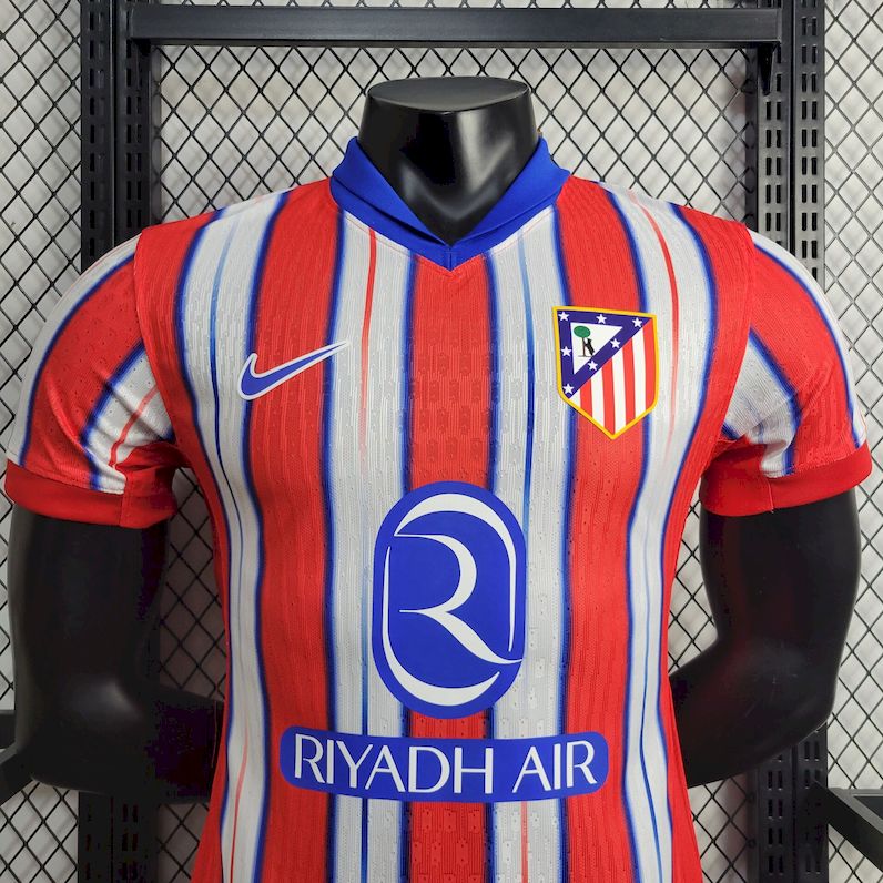 Atlético de Madrid 2024/25 Camisola Principal Versão Jogador – Homem