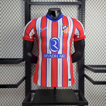 Atlético de Madrid 2024/25 Camisola Principal Versão Jogador – Homem