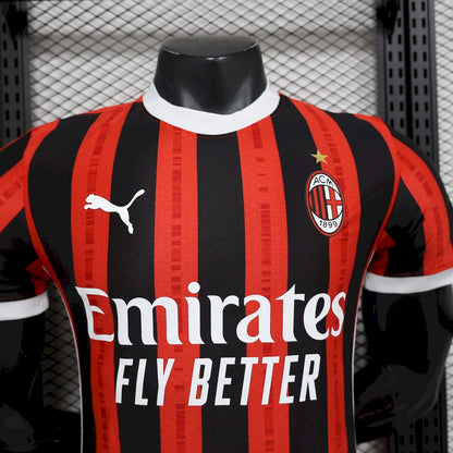 AC Milan 2024/25 Camisola Principal Versão Jogador – Homem