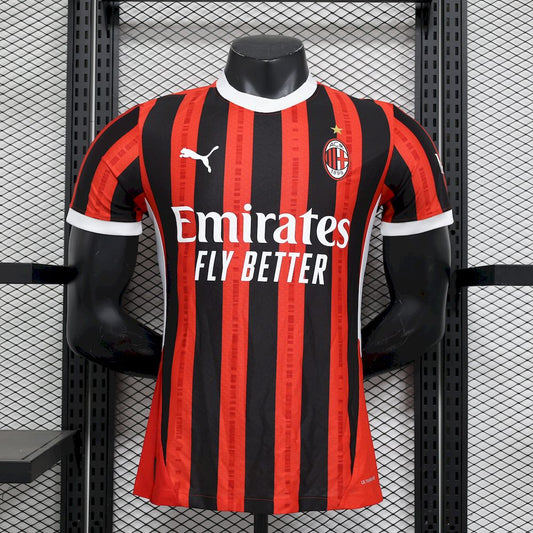 AC Milan 2024/25 Camisola Principal Versão Jogador – Homem