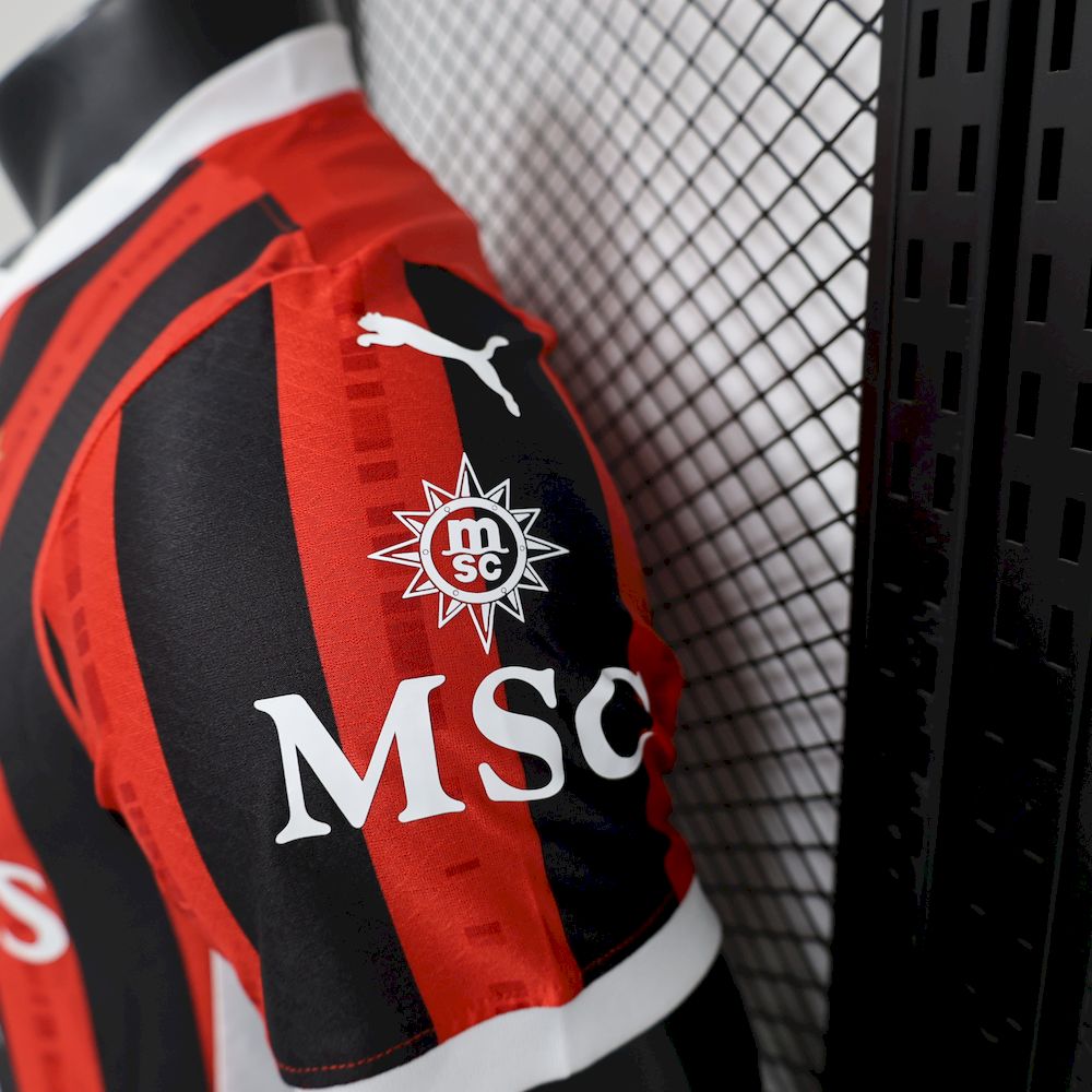 AC Milan 2024/25 Camisola Principal Versão Jogador – Homem