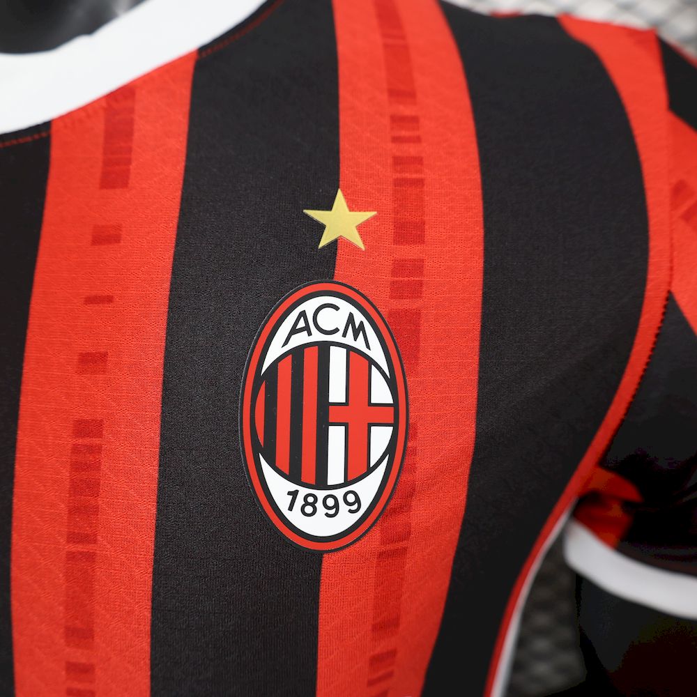 AC Milan 2024/25 Camisola Principal Versão Jogador – Homem