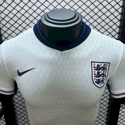 Inglaterra 2024/25 Camisola Principal Euro Versão Jogador – Homem