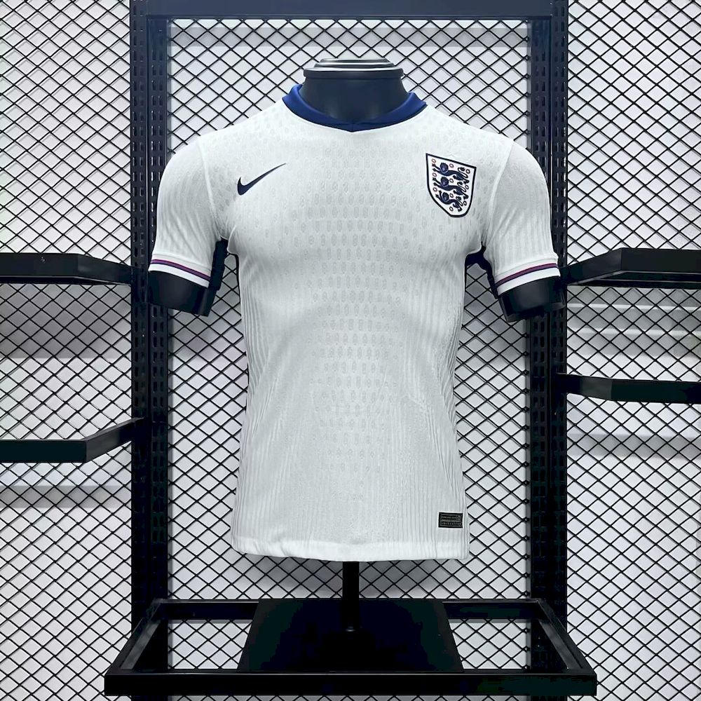 Inglaterra 2024/25 Camisola Principal Euro Versão Jogador – Homem