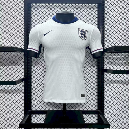 Inglaterra 2024/25 Camisola Principal Euro Versão Jogador – Homem