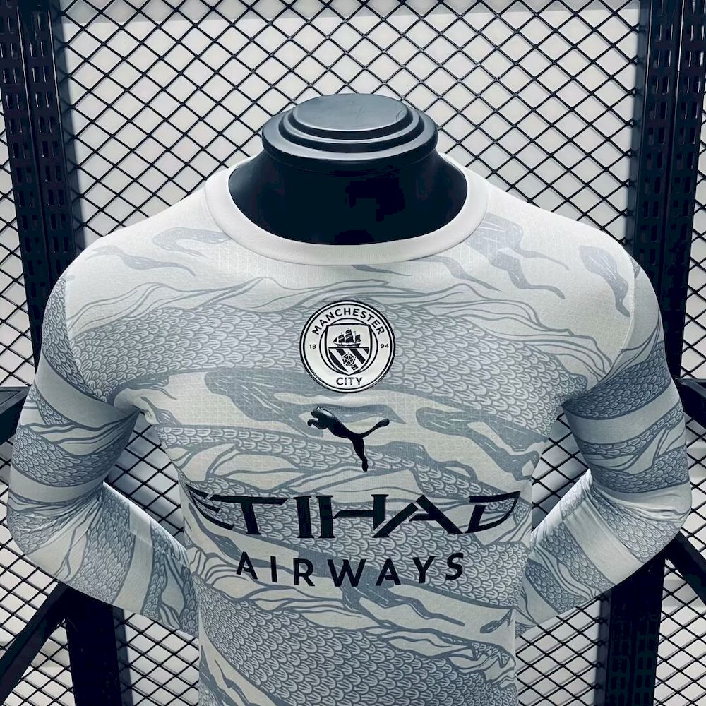 Manchester City 2024/25 Camisola Especial de Manga Comprida – Jogador Versi – Homem